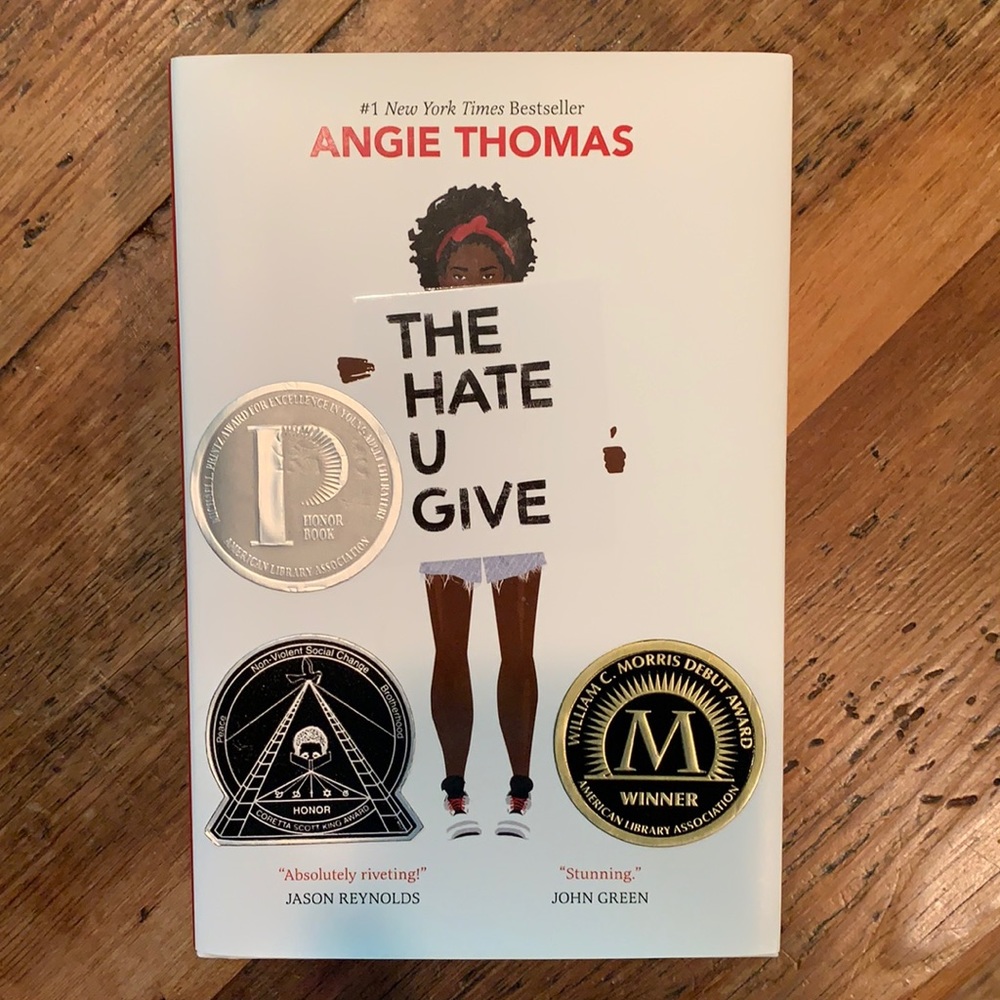 The Hate U Give Signed First Edition Book